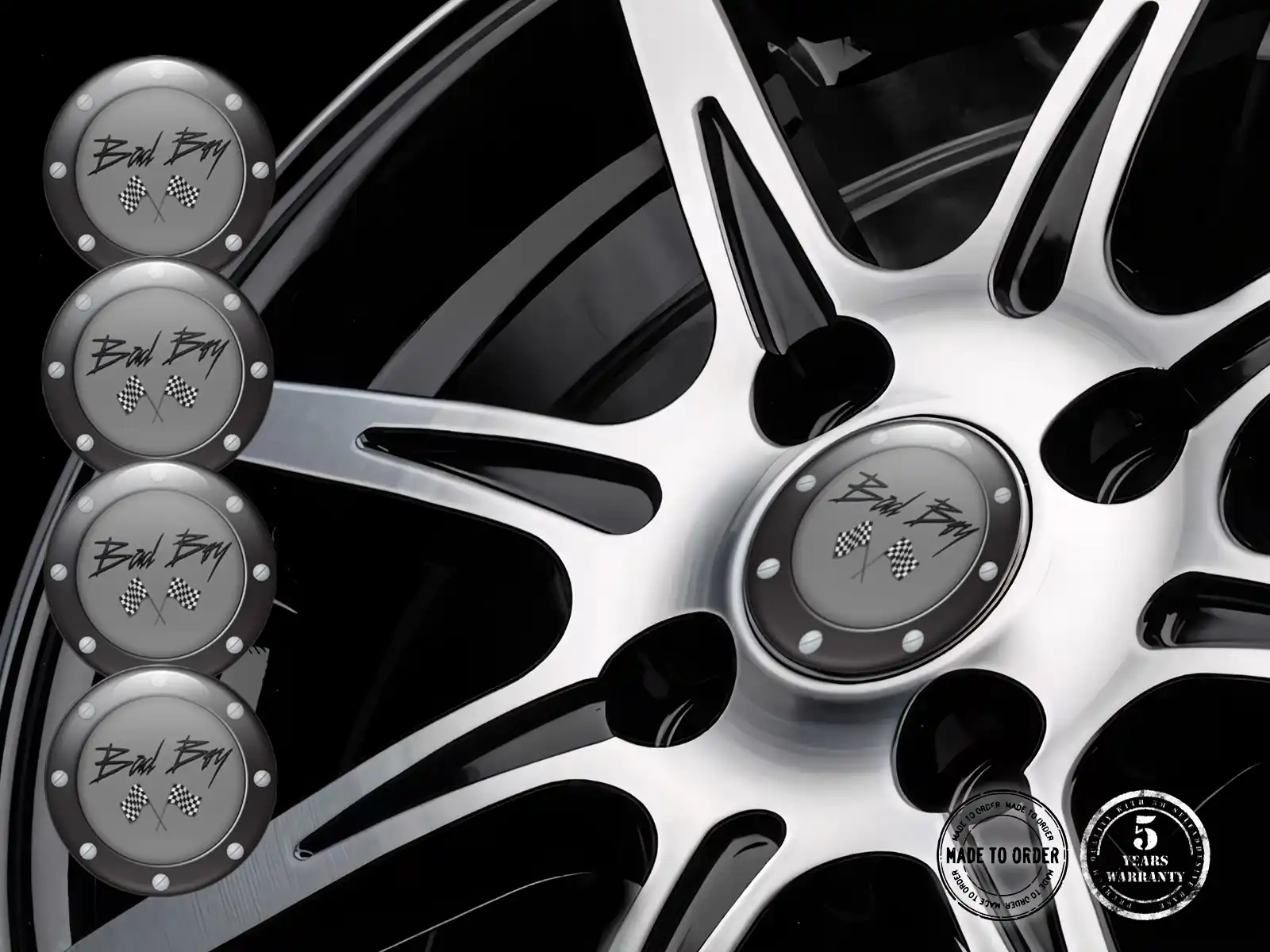 Wheel Decal Design Gravitational Flow